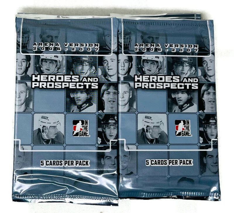 2006-07  In The Game Hockey Heroes and Prospects - Arena Version Pack ( Lot of 18 Packs )