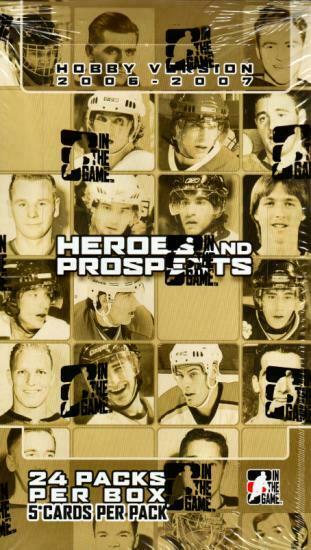 2006-07 ITG Heroes And Prospects Hockey Hobby Version Box