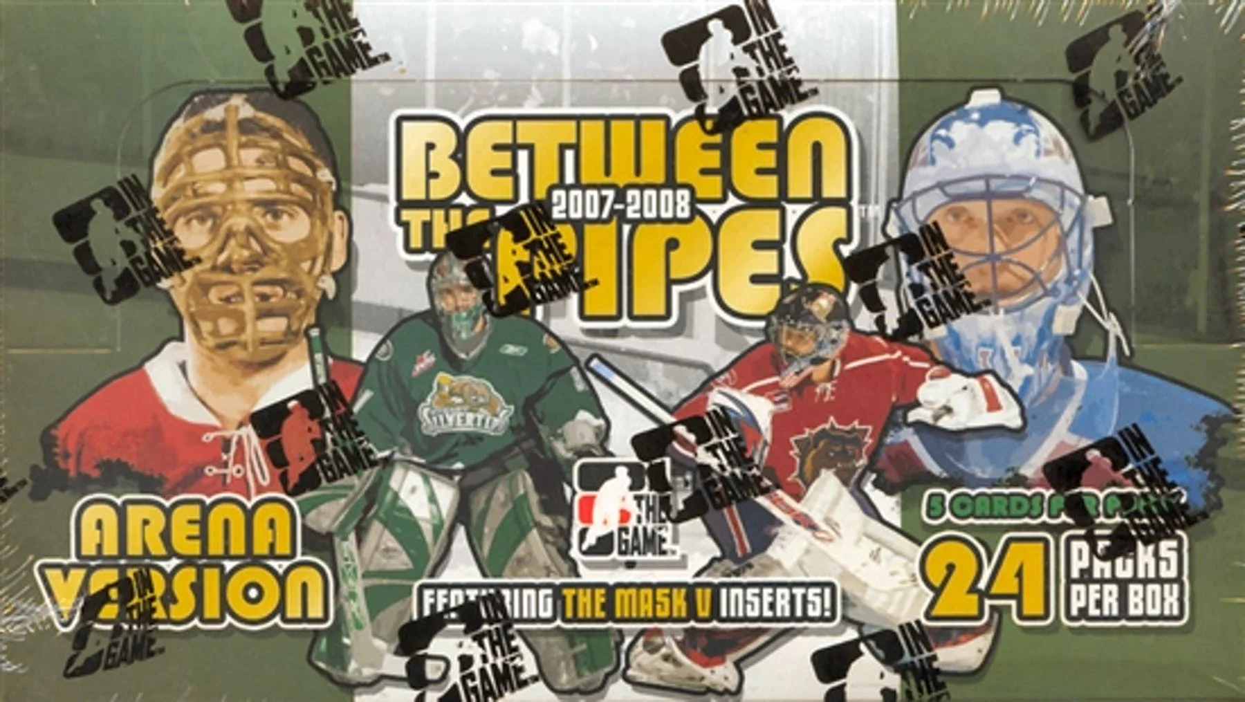 2007-08 In The Game Between The Pipes Hockey Arena Version Box