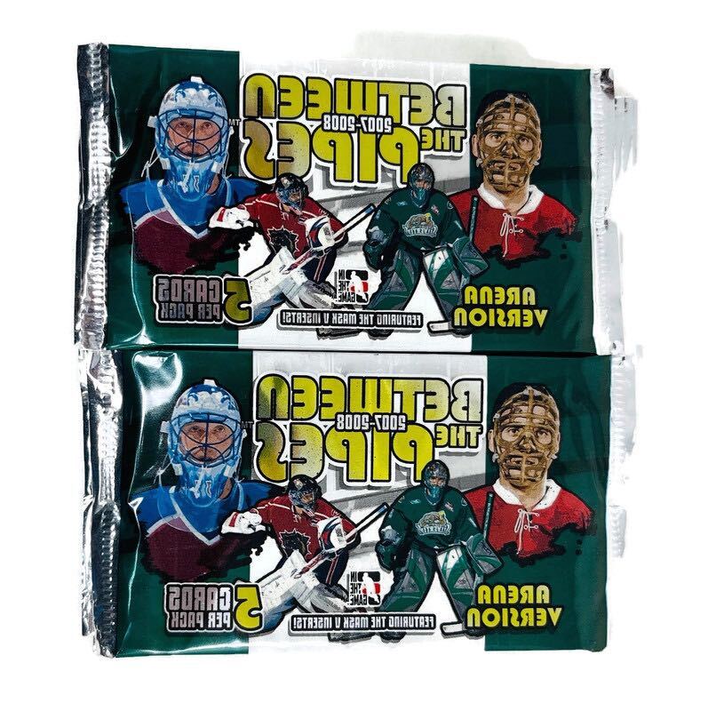 2007-08 In The Game Between The Pipes Hockey Arena Version Packs (Lot of 14 Packs)