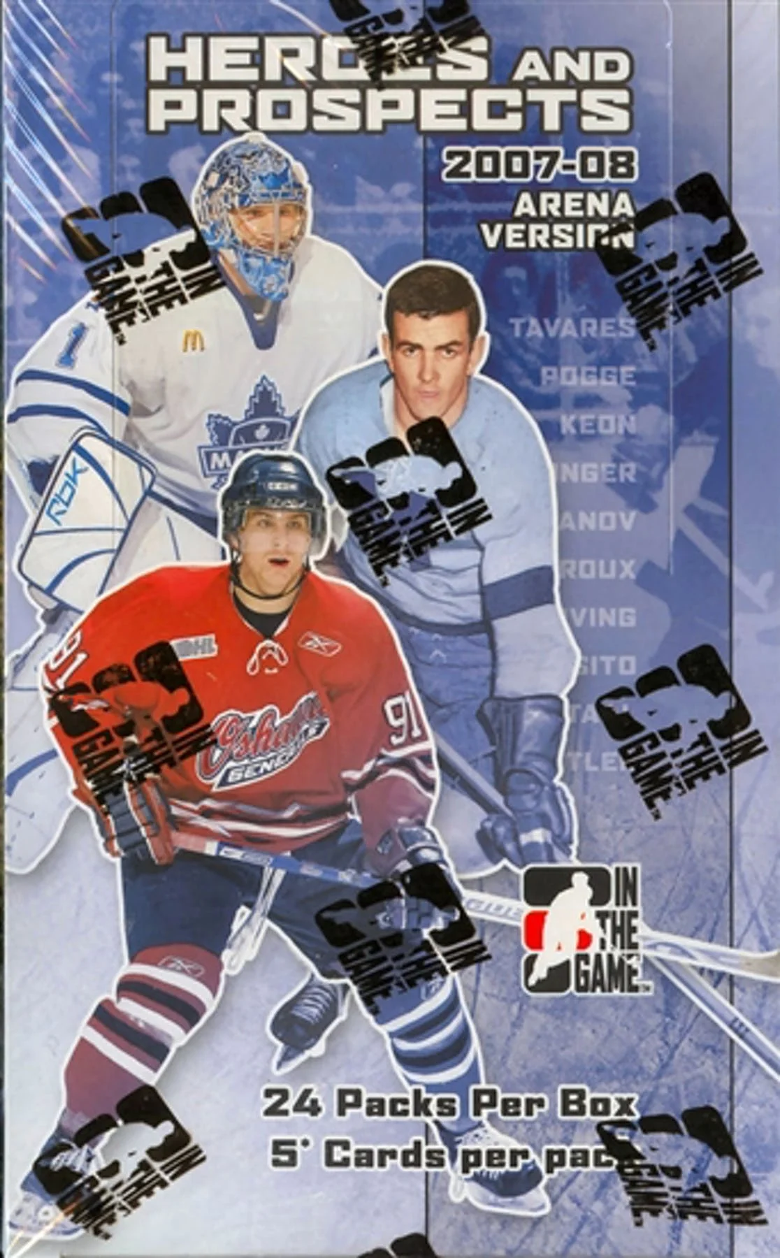 2007-08 In The Game heroes & Prospects Arena Version Hockey Box