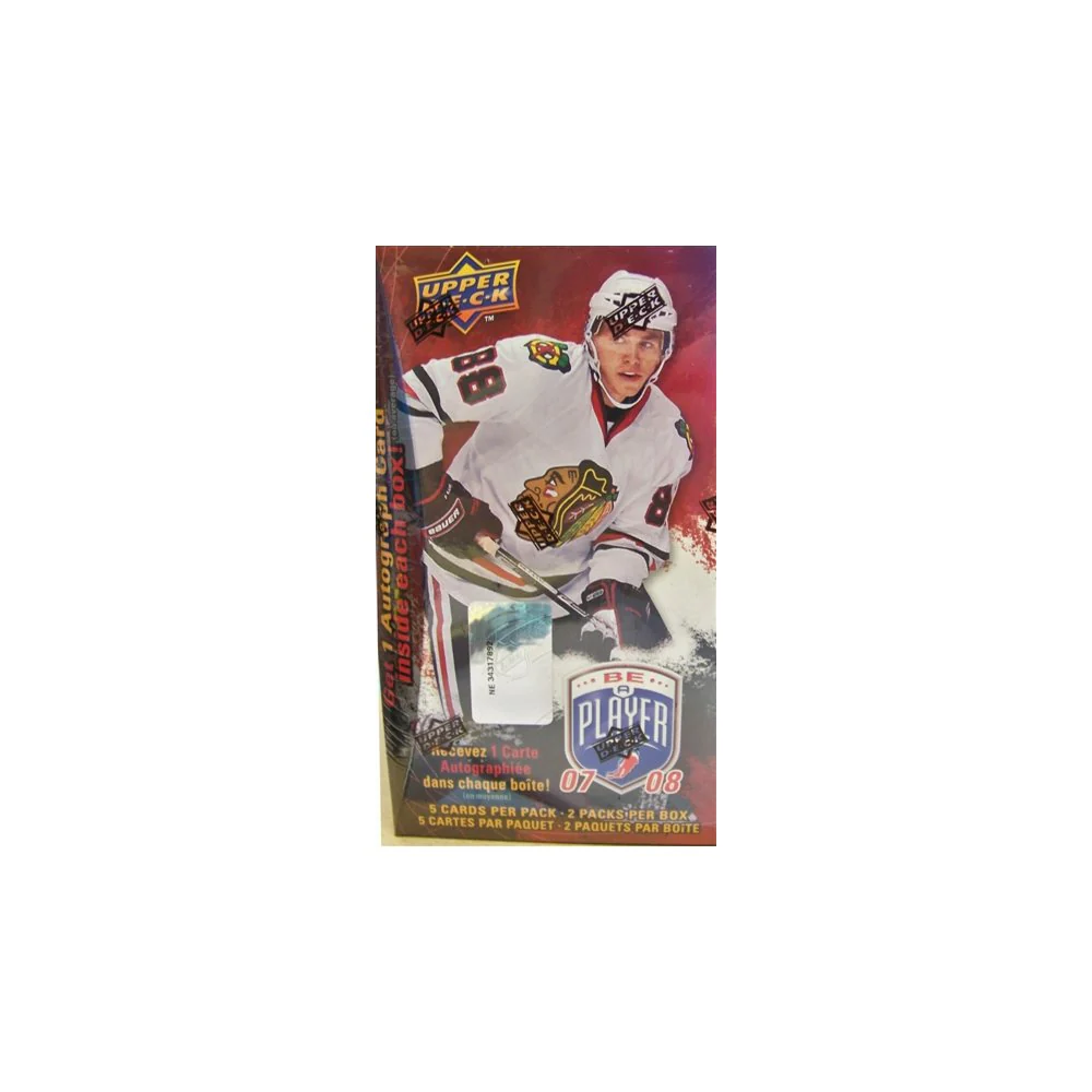 2007-08 Upper Deck Be A Player Hockey Blaster Box