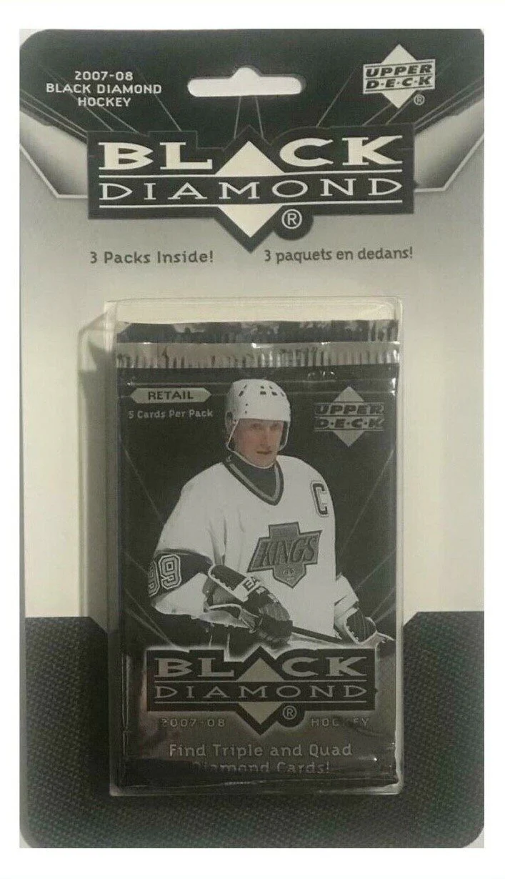 2007-08 Upper Deck Black Diamond Hockey Blister Pack (5 Blister Packs a lot)