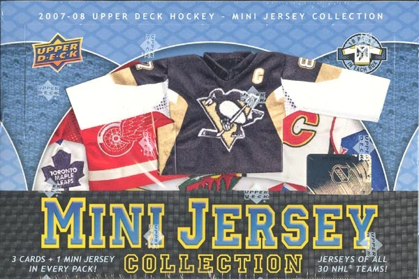 2007-08 Upper Deck Mini Jersey Collection Hockey Hobby Box