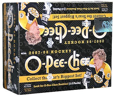 2007-08 Upper Deck O-Pee-Chee Hockey Retail Box