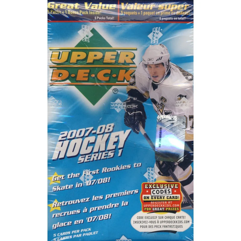 2007-08 Upper Deck Series 1 Hockey Blaster Box