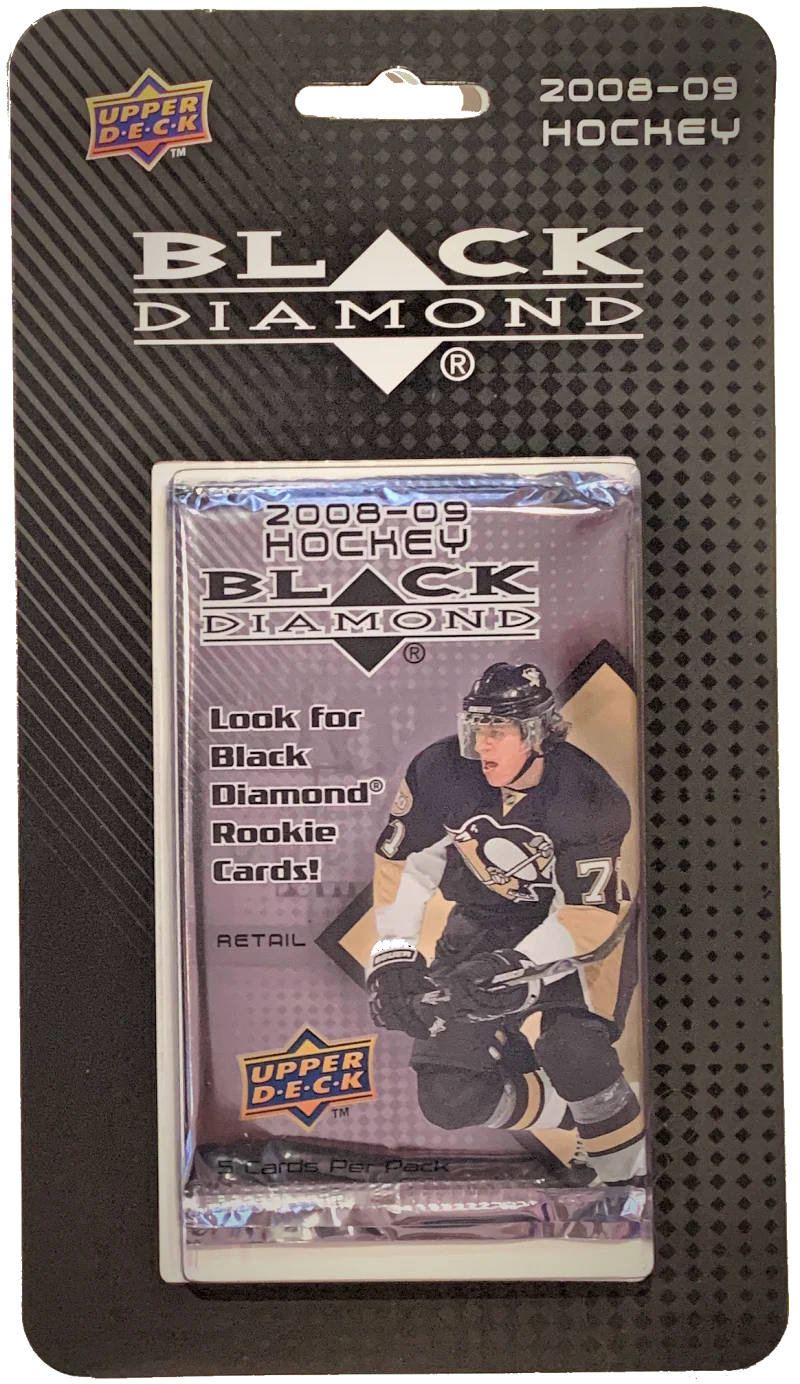 2008-09 Upper Deck Black Diamond Hockey Blister Pack (5 Blister Packs a lot)
