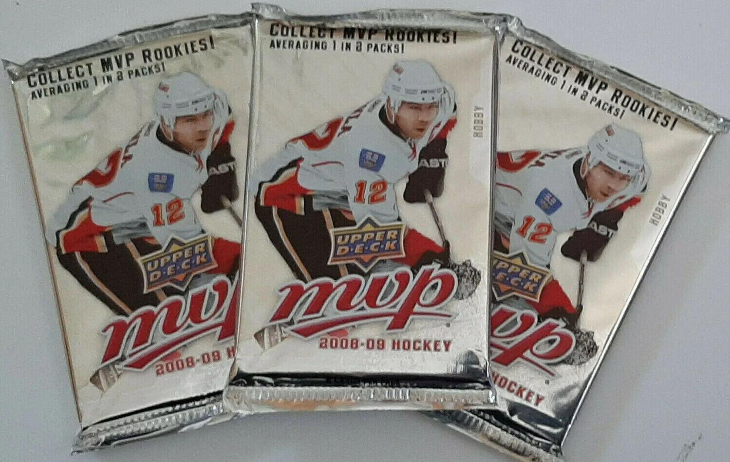 2008-09 Upper Deck MVP Hobby Hockey Pack (Lot of 19)