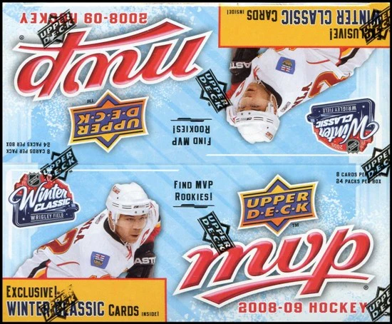 2008-09 Upper Deck MVP Hockey Retail Box (Winter Classic Cards Edition)