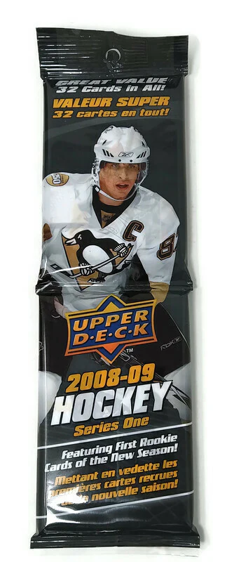 2008-09 Upper Deck Series 1 Hockey Fat Pack (18 Packs per Box) - Image 2