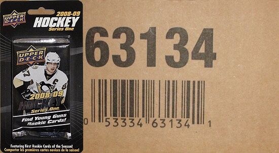 2008-09 Upper Deck Series 1 Hockey Retail Blister Box (20 Packs a Lot)