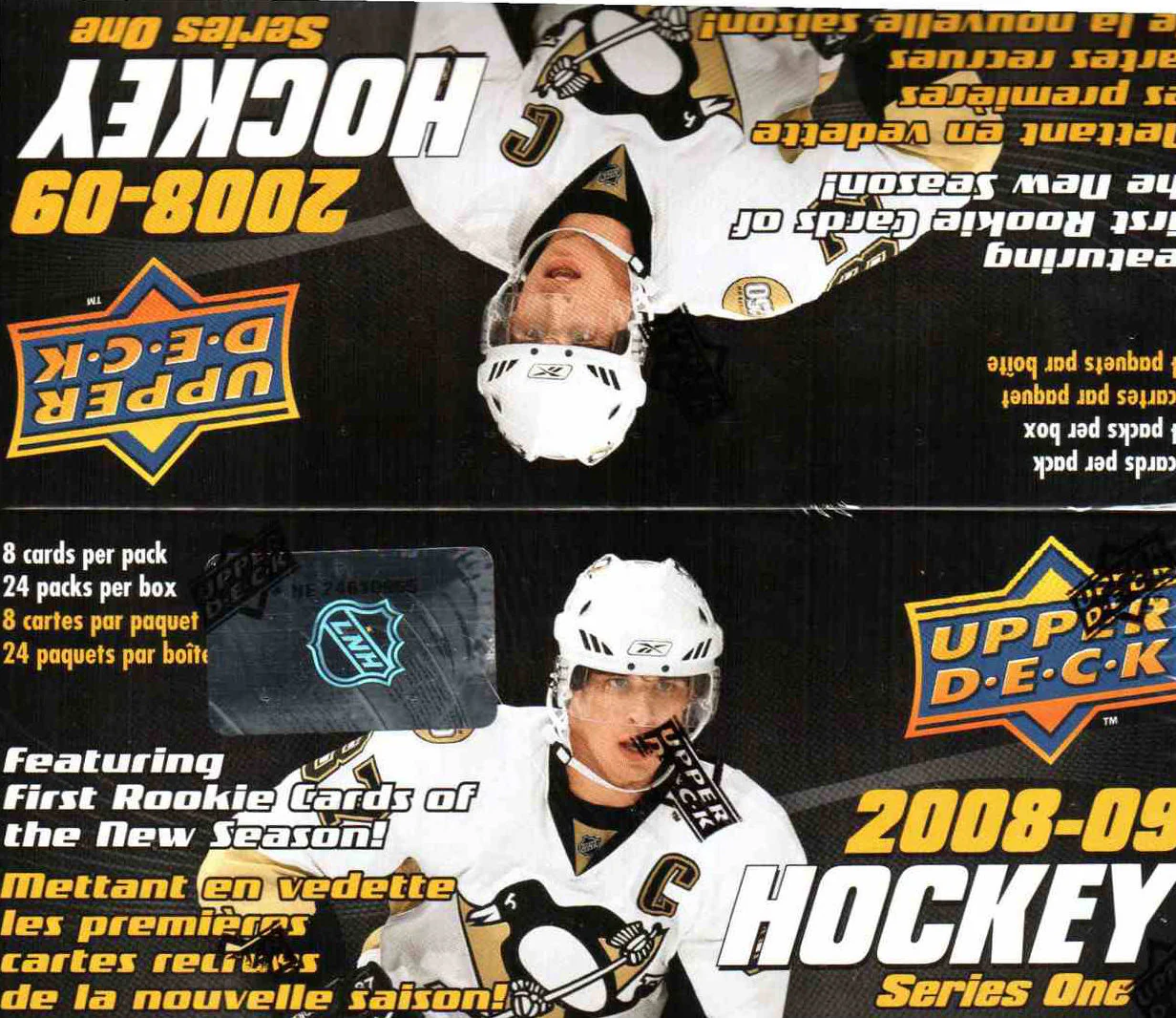 2008-09 Upper Deck Series 1 Hockey Retail Box