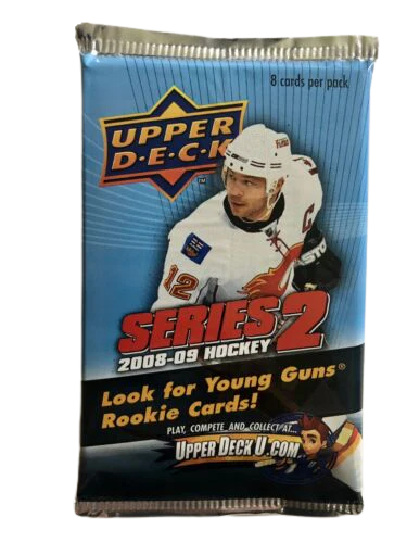 2008-09 Upper Deck Series 2 Hockey Retail Packs ( Lot of 21 Packs )