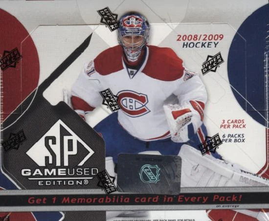 2008-09 Upper Deck SP Game Used Hockey Hobby Box