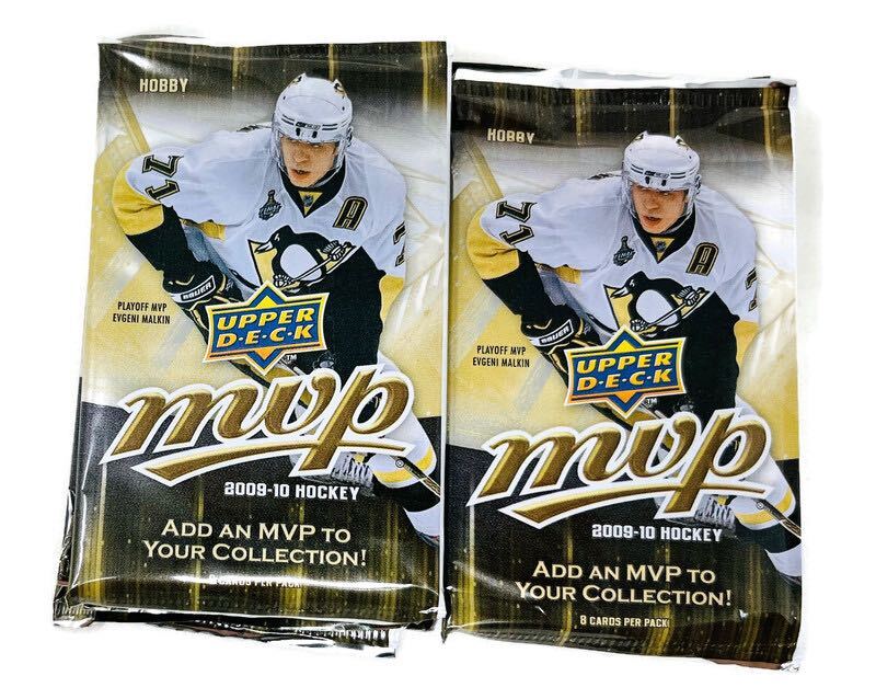2009-10 Upper Deck MVP Hobby Hockey Packs (Lot of 11 Packs)