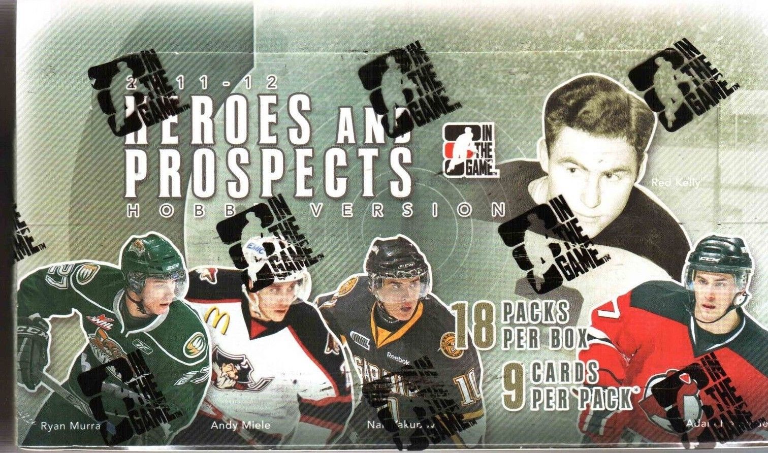2011-12 In The Game Heroes & Prospects Hockey Hobby Box