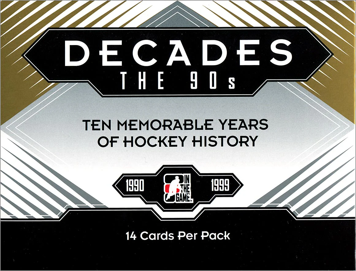 2013-14 In The Game Decades - The 90's Hockey Hobby Box