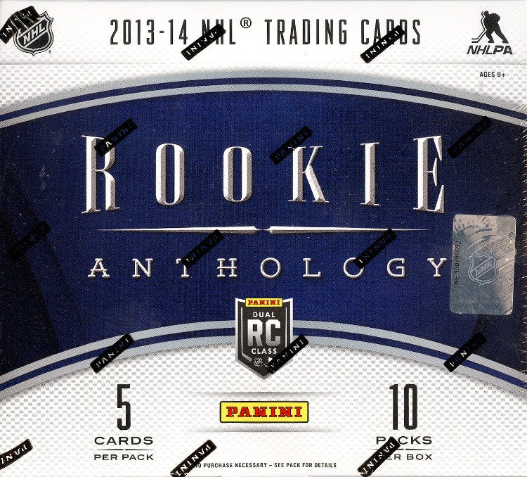 2013-14 Panini Rookie Anthology NHL Hockey Hobby Box