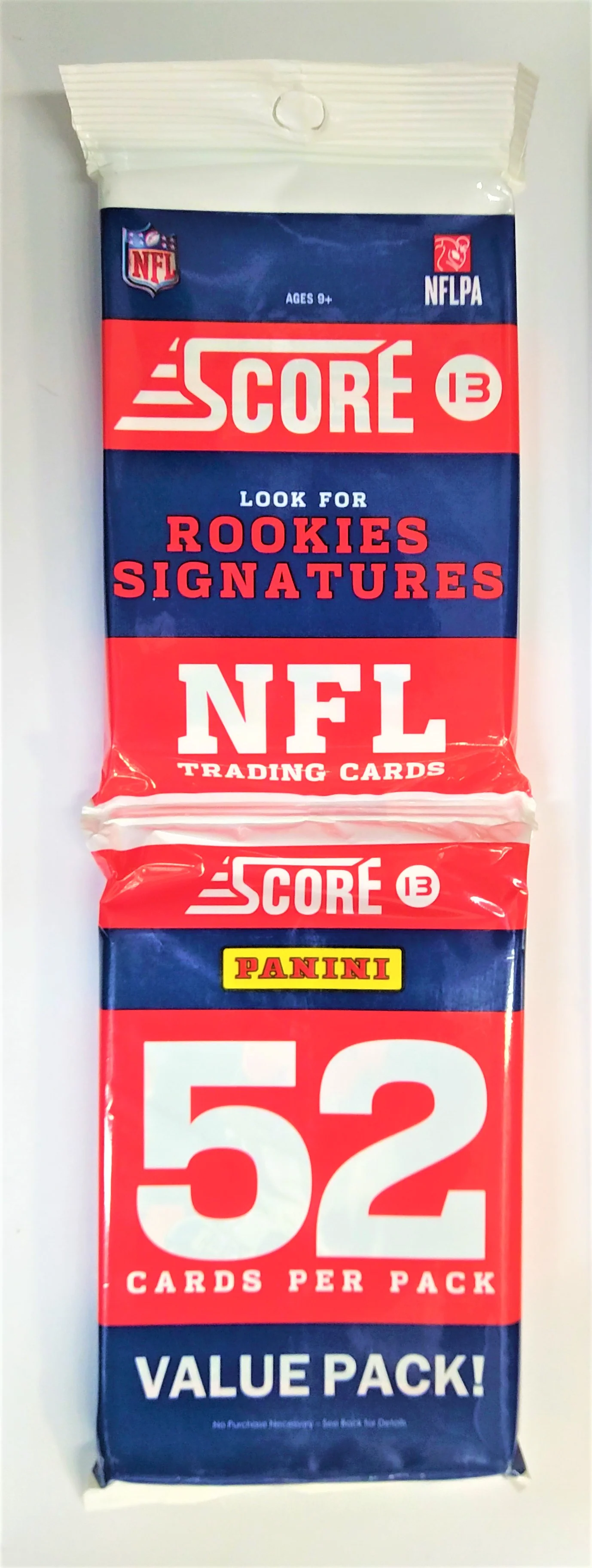 2013 Score Football Pack (5 Packs a Lot)