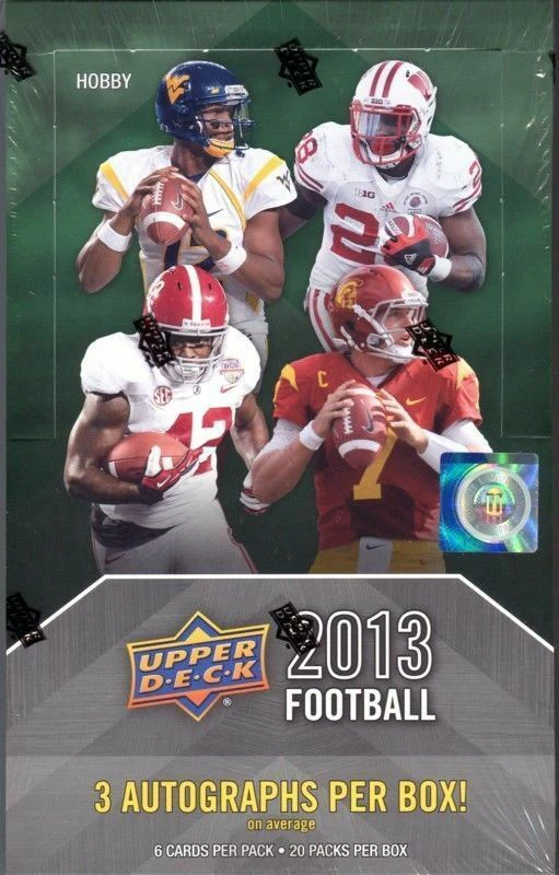 2013 Upper Deck Football Hobby Box