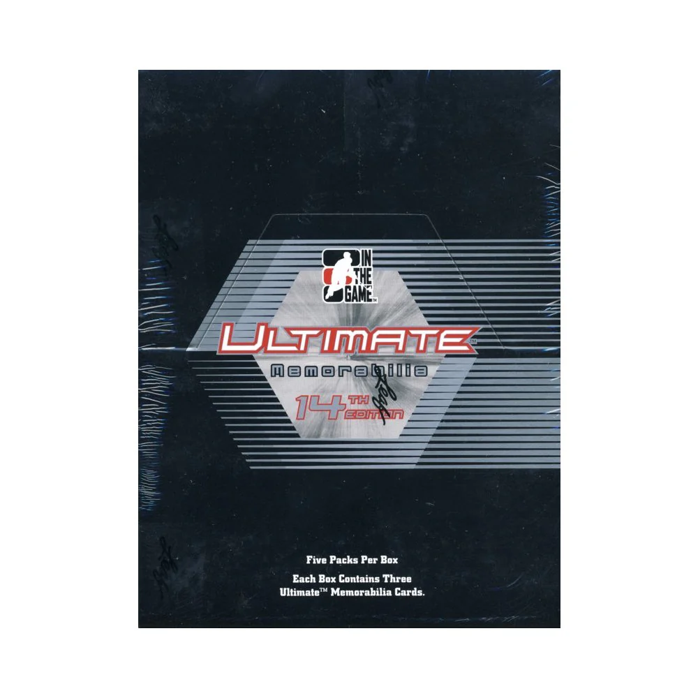 2014-15 Leaf Ultimate Memorabilia 14th Edition Hobby (5 Pack Sealed Box)
