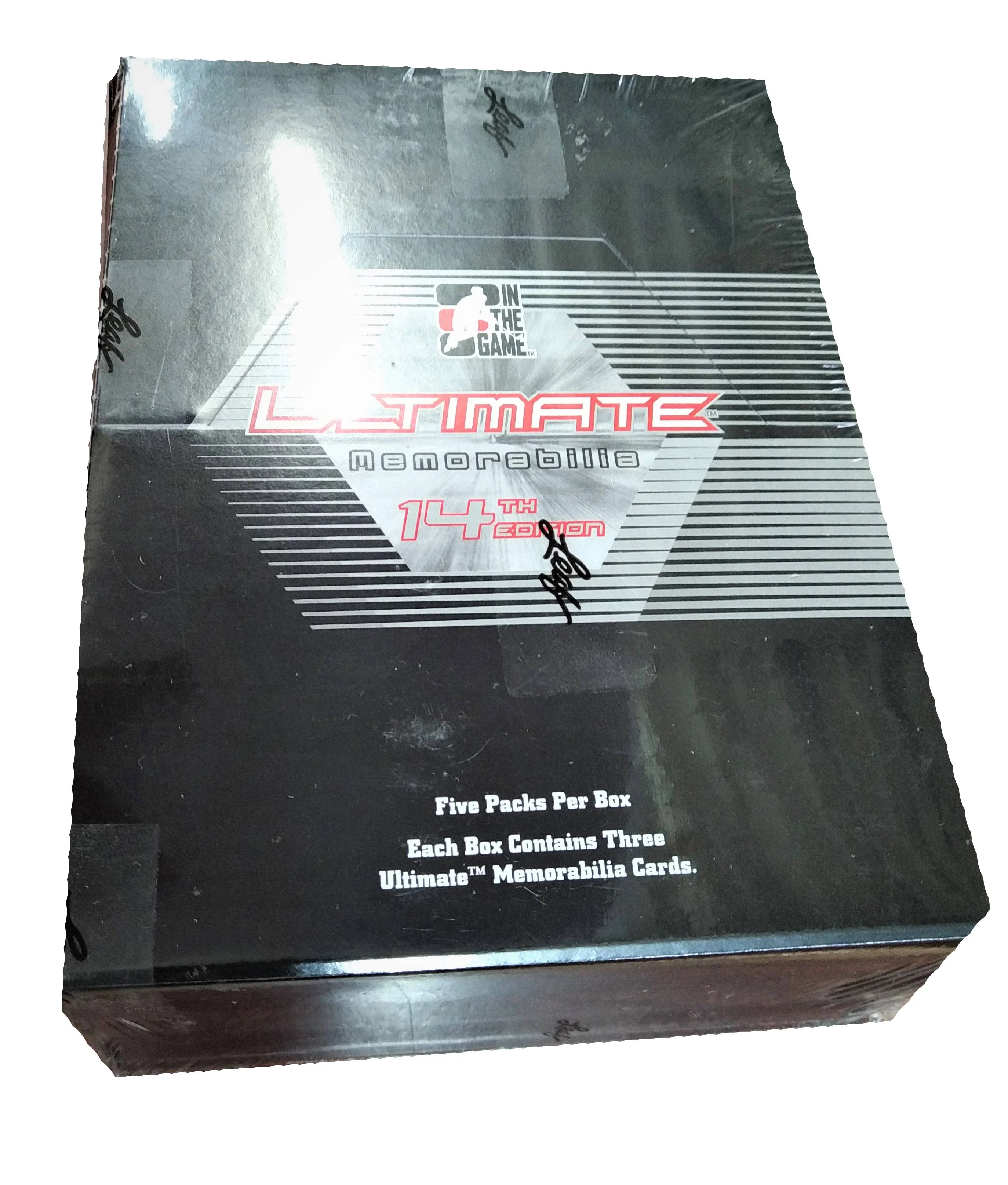 2014-15 Leaf Ultimate Memorabilia 14th Edition Hobby (5 Pack Sealed Box) - Image 2