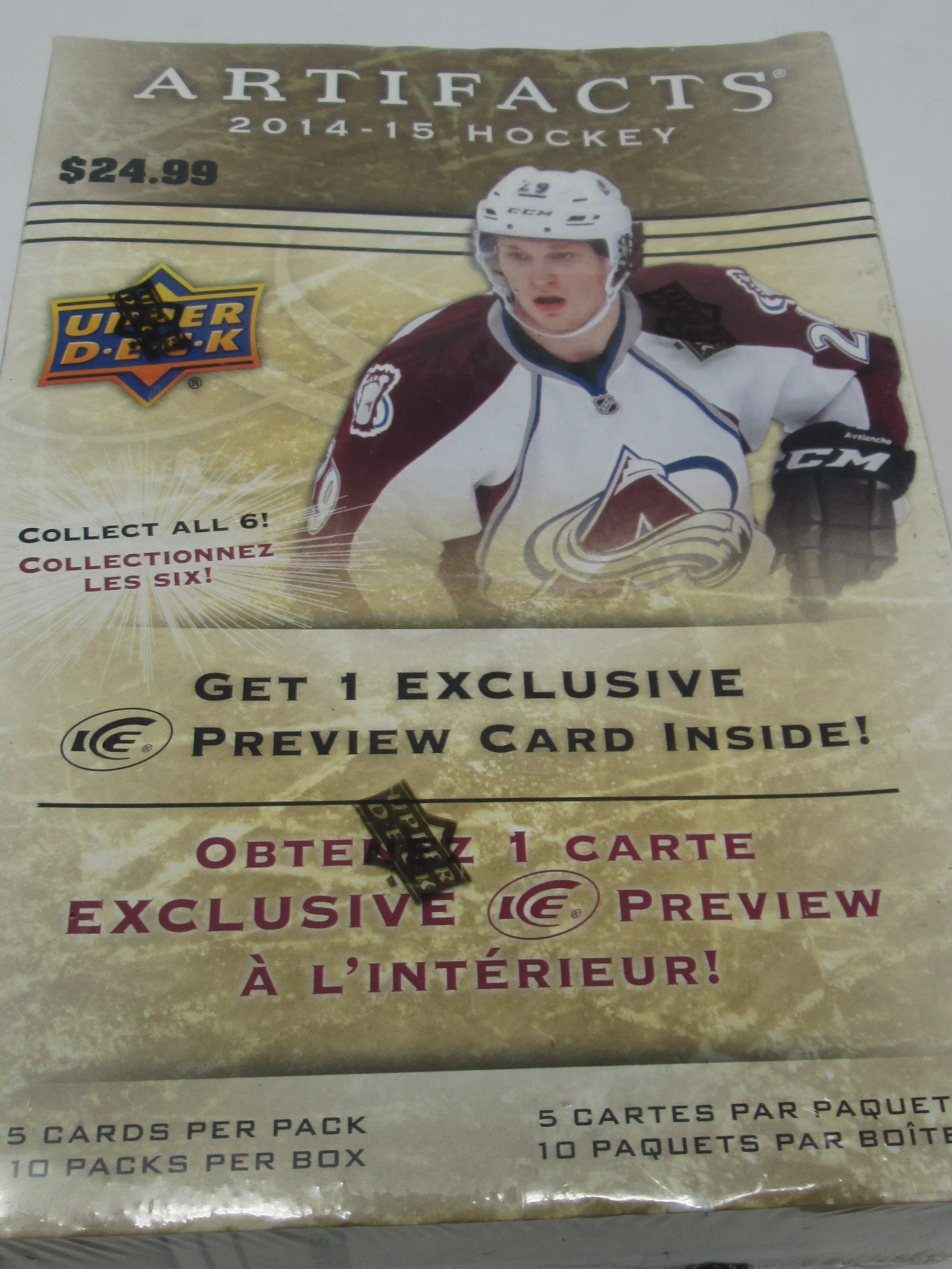 2014-15 Upper Deck Artifacts Hockey Blaster Box - Image 2