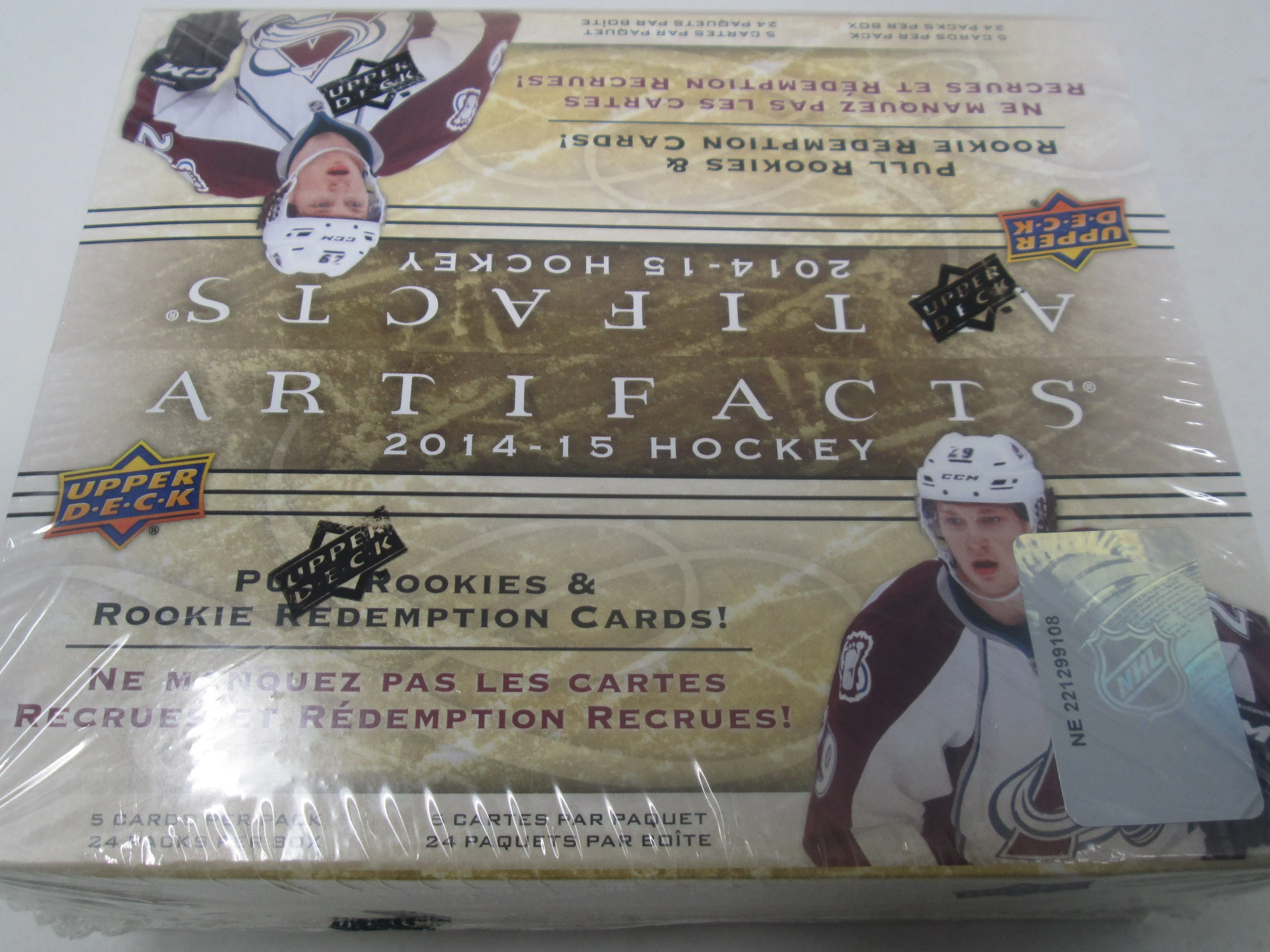 2014-15 Upper Deck Artifacts NHL Hockey Retail Box