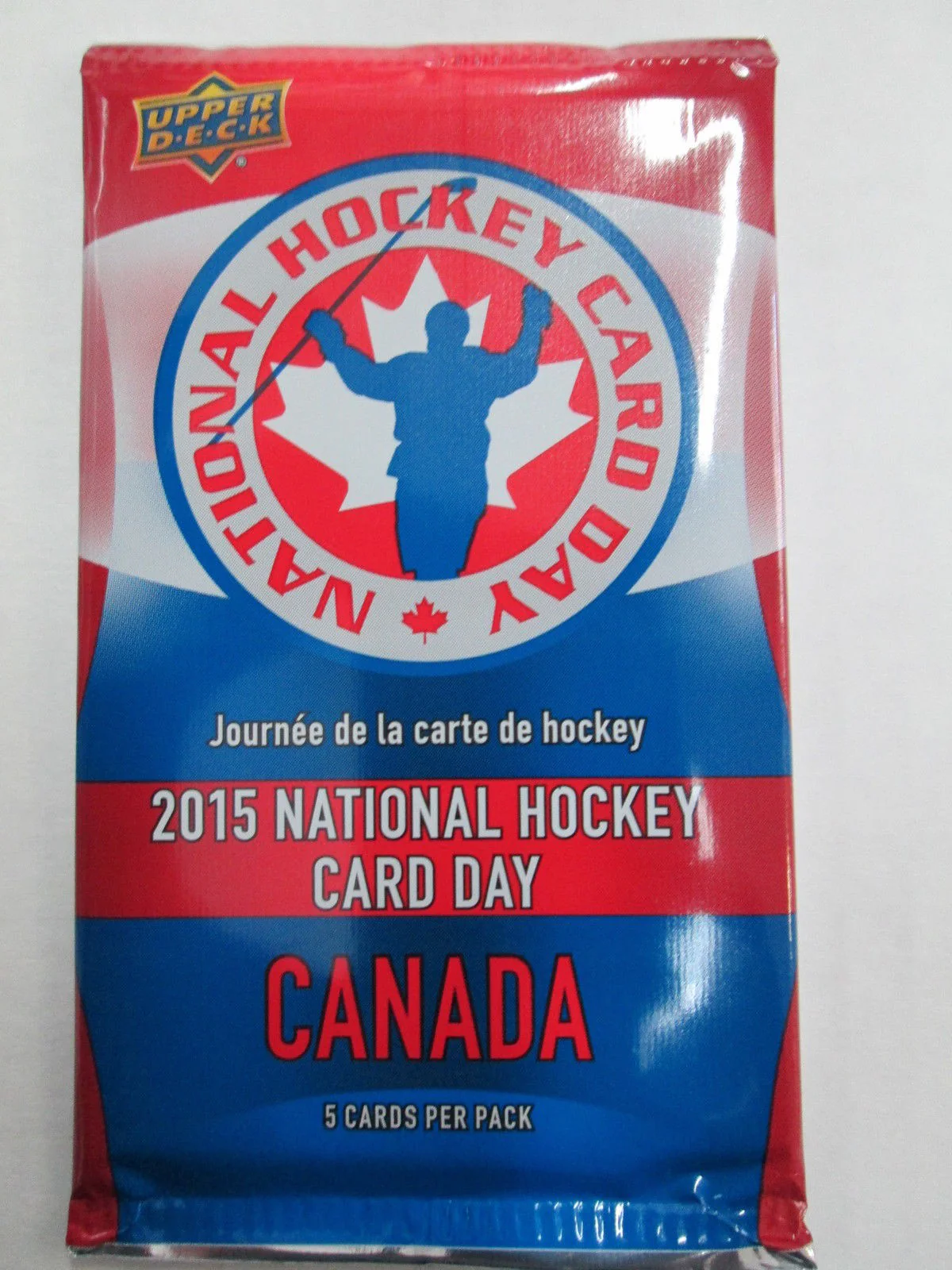 2014-15 Upper Deck National Hockey Card Day Canada (Lot of 50 Packs) + 15 Cards of Jonathan Toews