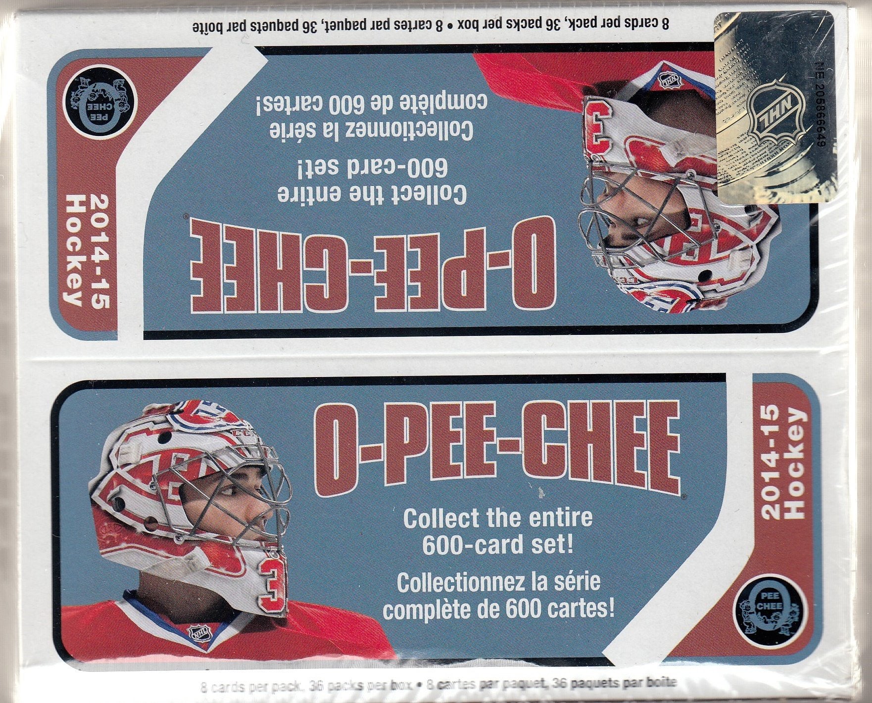 2014-15 Upper Deck O-Pee-Chee NHL Hockey Retail Box