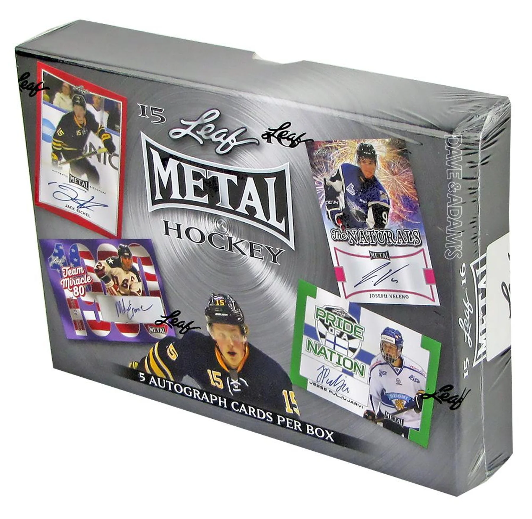 2015-16 Leaf Metal Draft Hockey Hobby Box