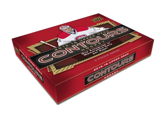 2015-16 Upper Deck Contours NHL Hockey Hobby Case (Boxes of 8)