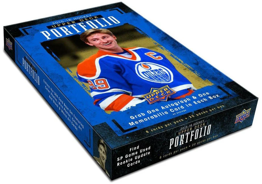 2015-16 Upper Deck Portfolio Hockey Hobby Box