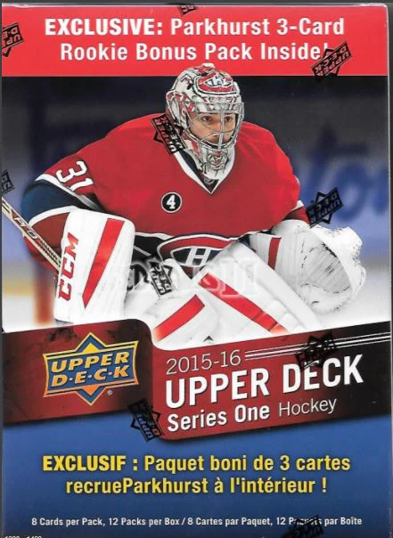 2015-16 Upper Deck Series 1 Hockey Mega Box