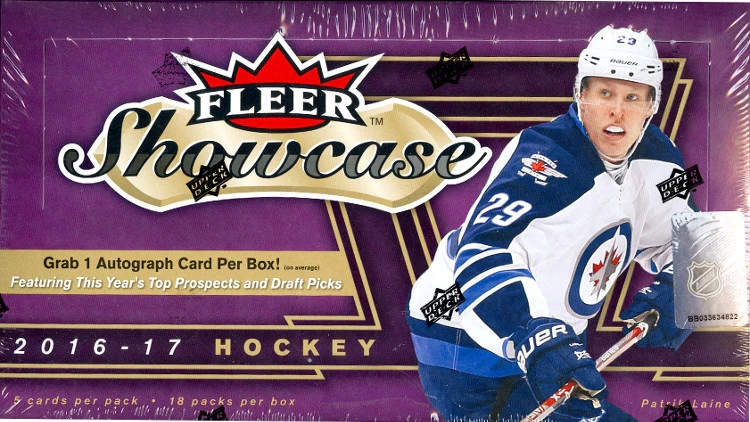 2016-17 Fleer Showcase Hockey Hobby Box