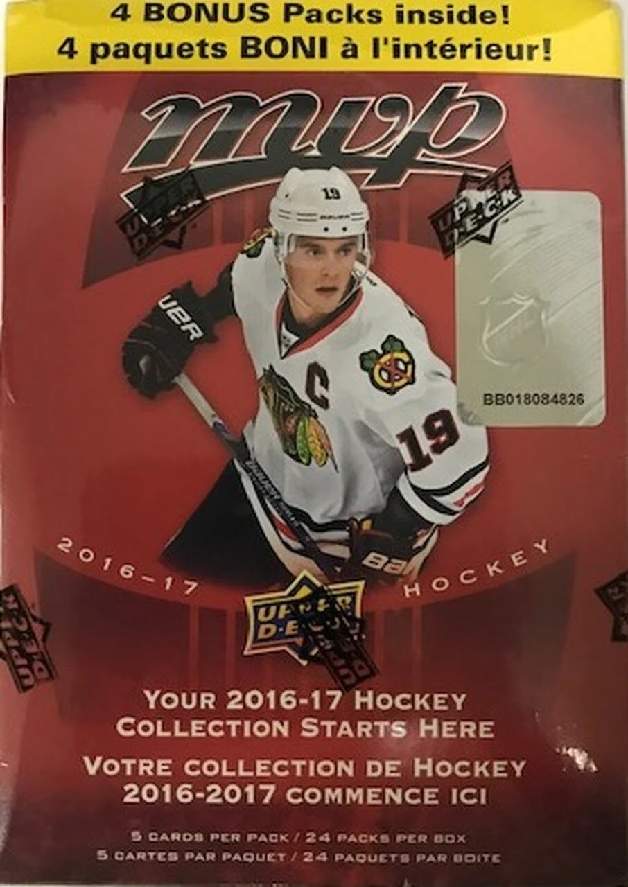 2016-17 Upper Deck MVP Hockey Blaster Box