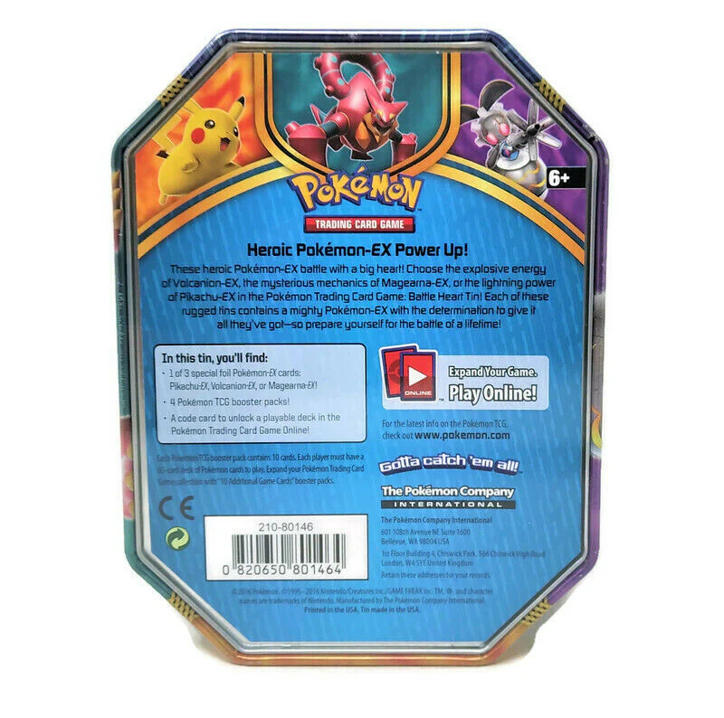 2016 Pokemon Pikachu Fall Hart Tin - Image 3