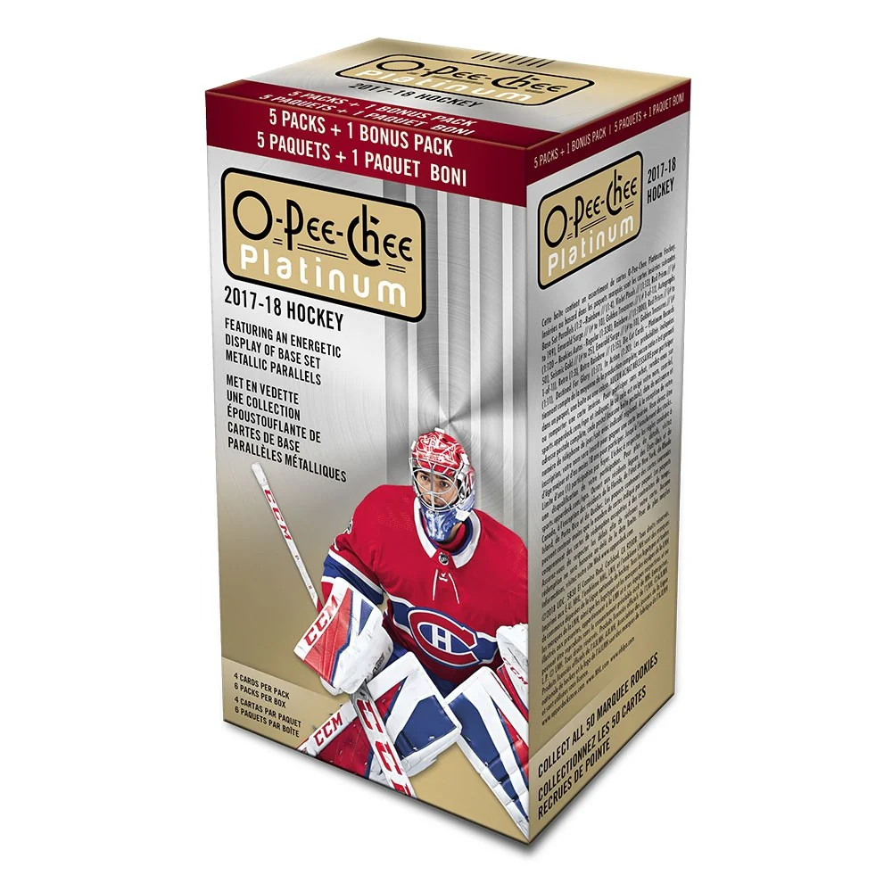 2017-18 O-Pee-Chee Platinum Hockey Blaster Box