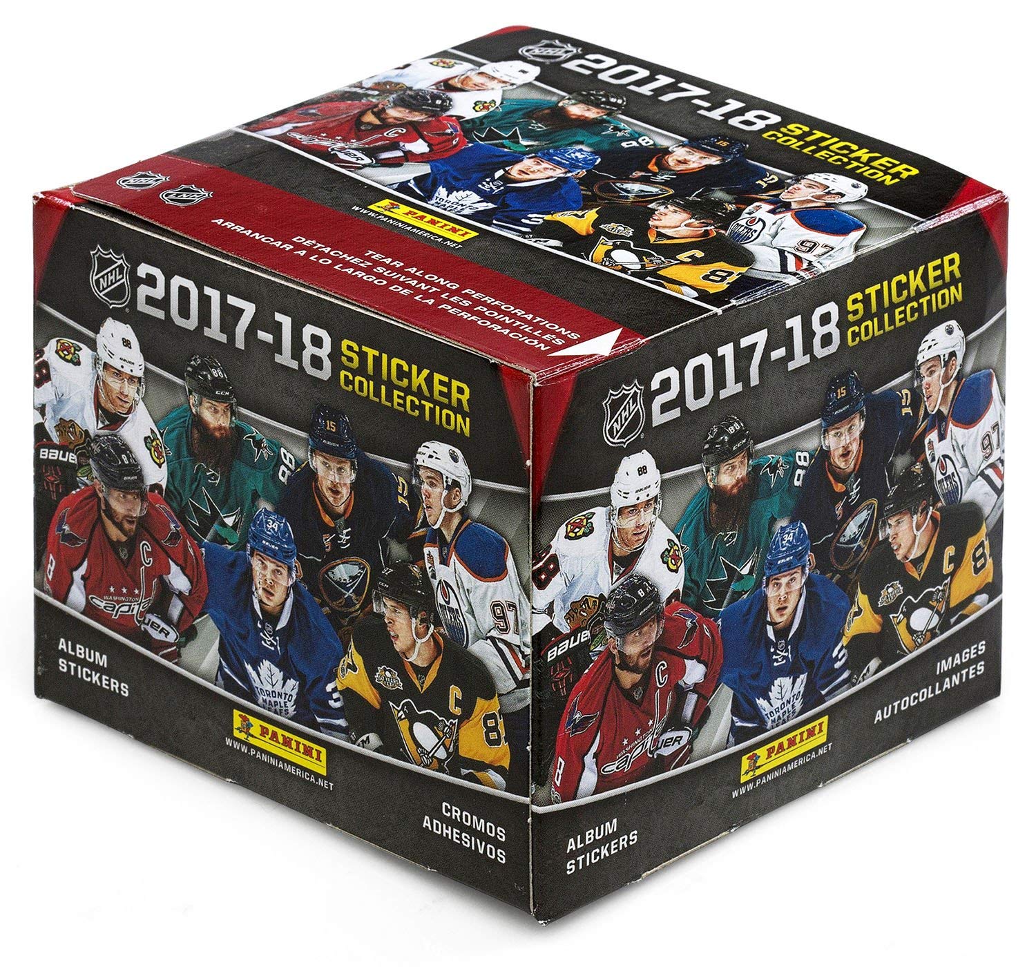 2017-18 Panini NHL Hockey Sticker Collection Box
