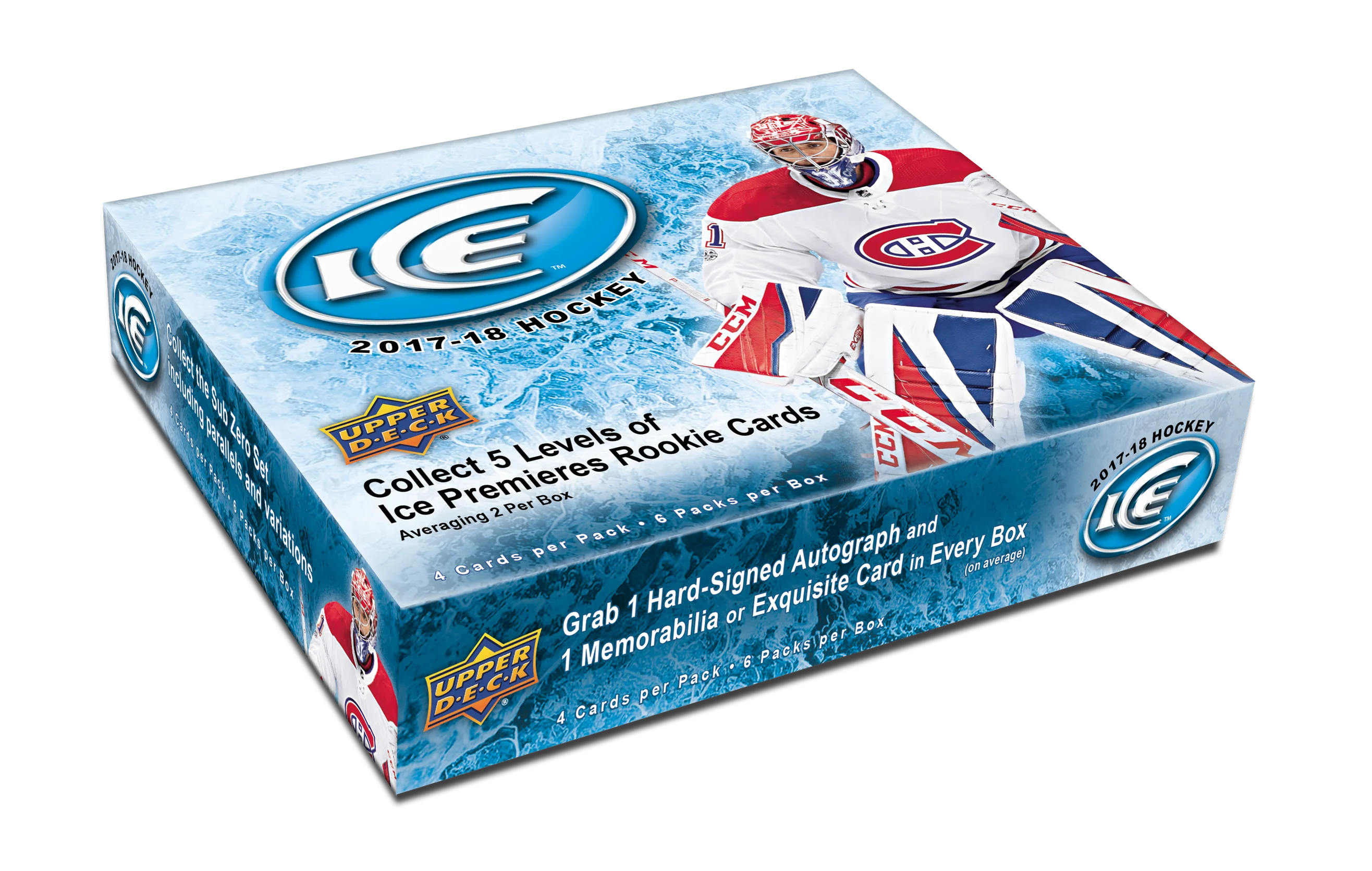 2017-18 Upper Deck Ice Hockey Hobby Box