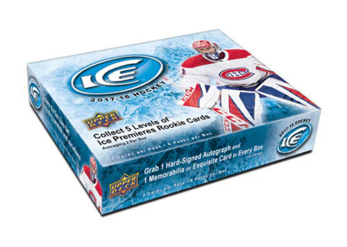 2017-18 Upper Deck Ice Hockey Hobby Inner Case (Inner Case of 10 Boxes)
