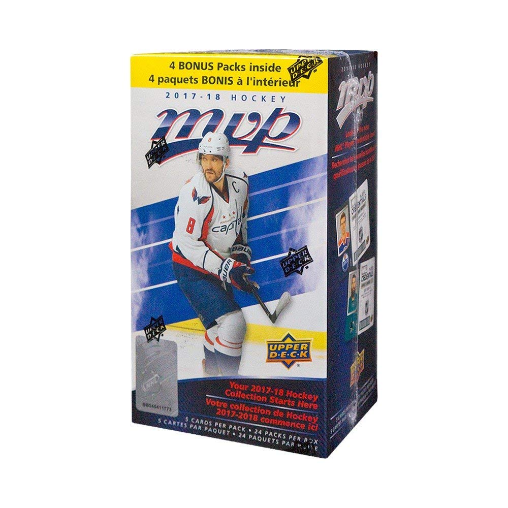2017-18 Upper Deck MVP Hockey Blaster Box