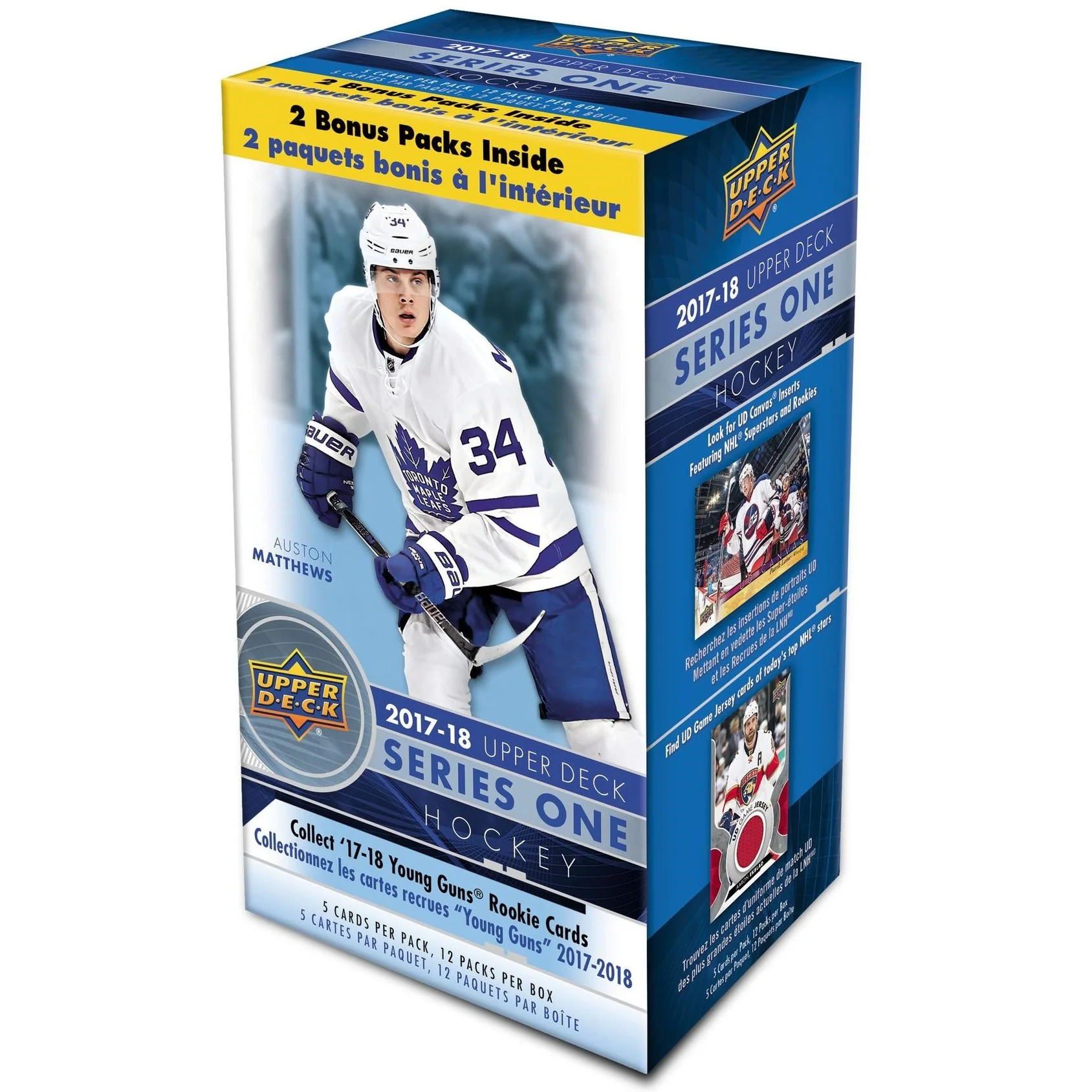 2017-18 Upper Deck Series 1 Hockey Blaster Box