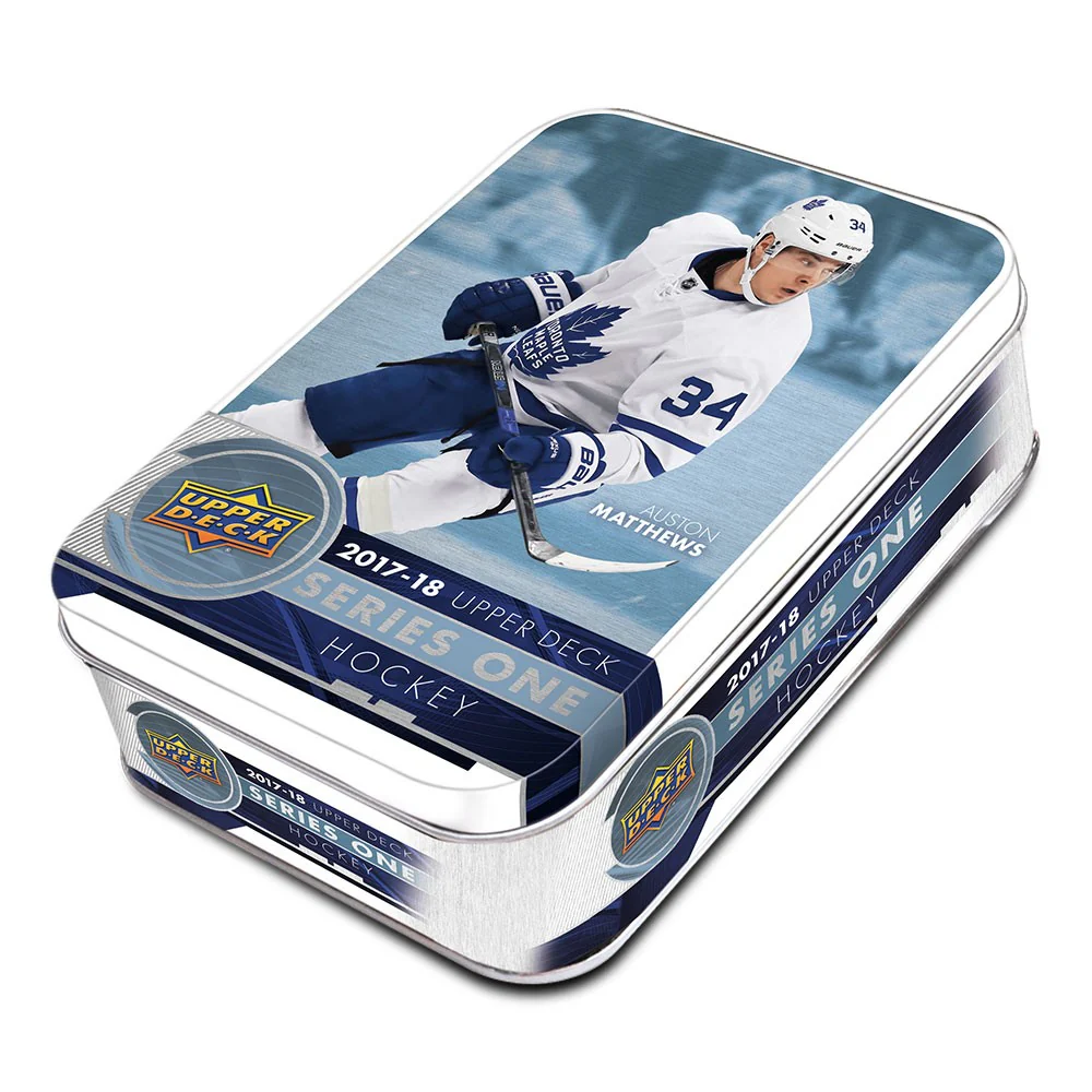 2017-18 Upper Deck Series 1 Hockey Tin