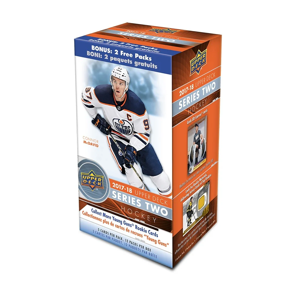 2017-18 Upper Deck Series 2 Hockey Blaster Box