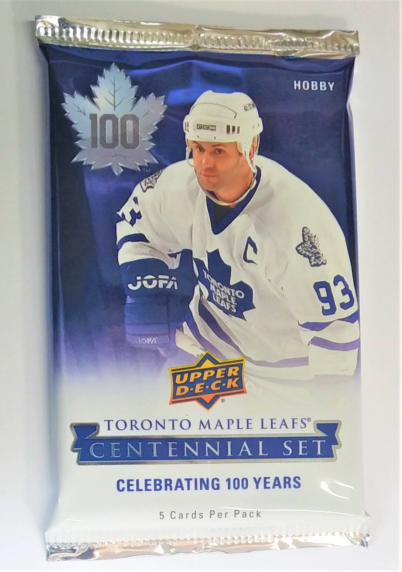 2017-18 Upper Deck Toronto Maple Leafs Centennial Hockey Hobby Pack (24 Packs a Lot)