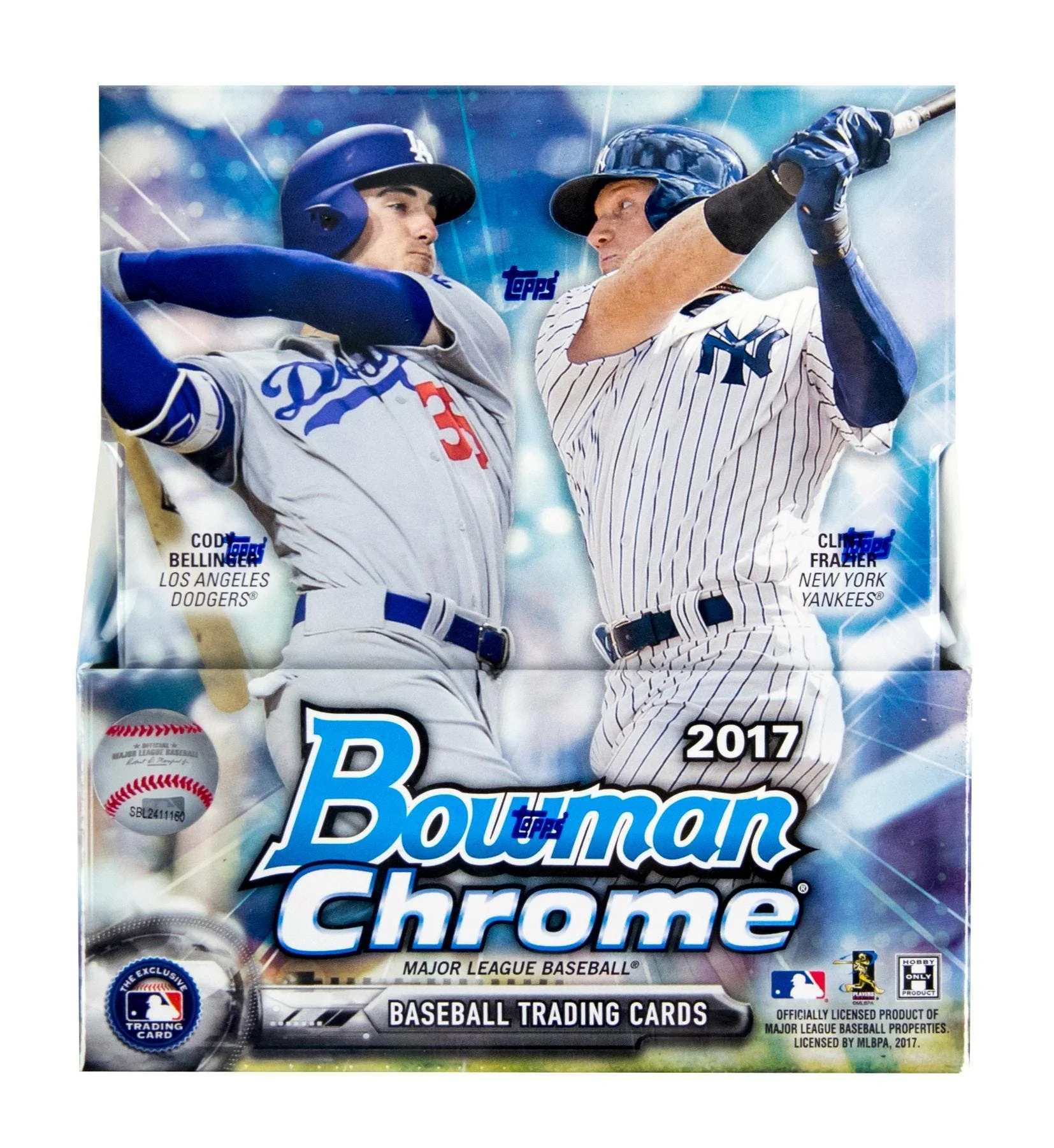 2017 Bowman Chrome Baseball Hobby Box - Image 2