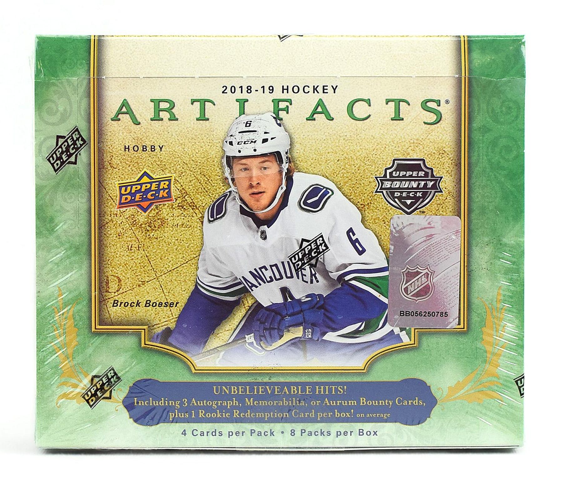 2018-19 Upper Deck Artifacts Hockey Hobby Box