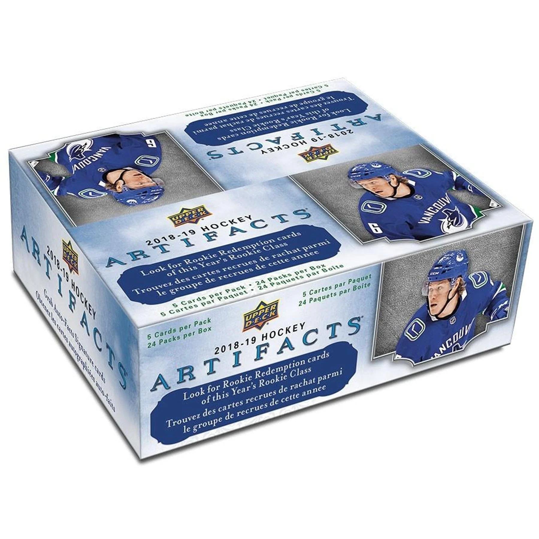 2018-19 Upper Deck Artifacts Hockey Retail Box