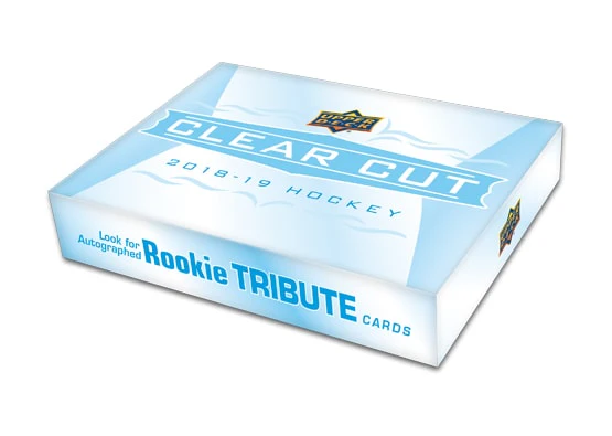 2018-19 Upper Deck Clear Cut Hockey Hobby Sealed Box